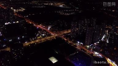 东北哈尔滨旅游城市夜景
